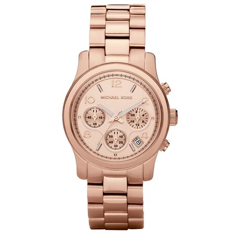 relogio michael kors rose|Runway Rose Gold.